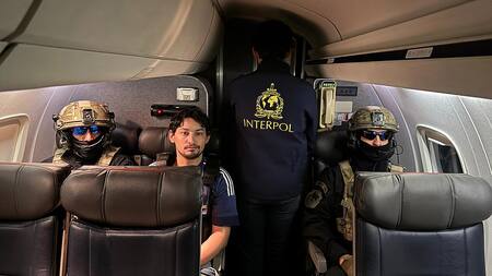 Llegada de Matías Ozorio al país.