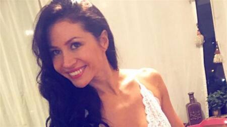 Adabel Guerrero totalmente desnuda a poco de ser mamá