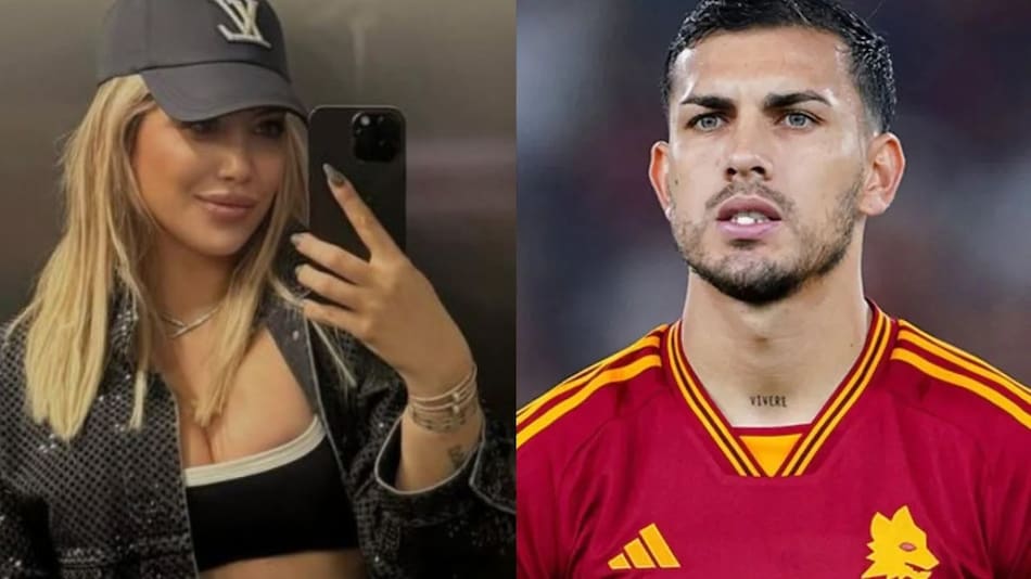 Wanda Nara y Leandro Paredes. Fuente: Canal 26