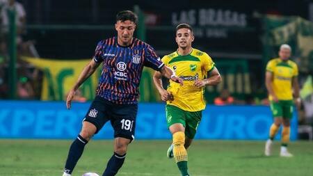 Defensa y Justicia y Talleres por la Liga Profesional . NA