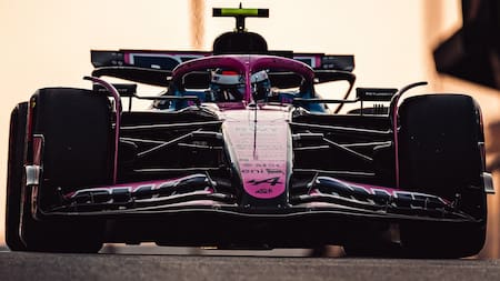 El monoplaza A526 de Franco Colapinto.