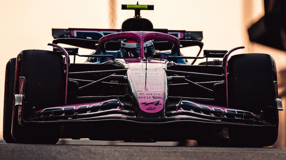 El monoplaza A526 de Franco Colapinto.