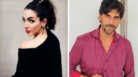 Juan Darthés - Thelma Fardín. Foto: NA.