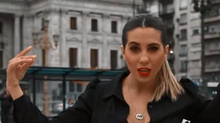 Video de Cinthia Fernández frente al Congreso