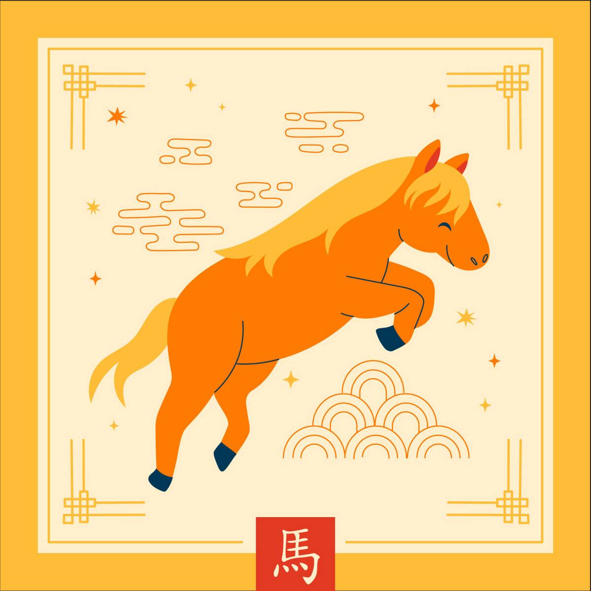 Horóscopo Chino - Caballo. Foto: Freepik.