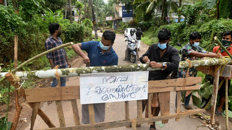 Alerta en India por el virus mortal Nipah. Foto: Reuters.