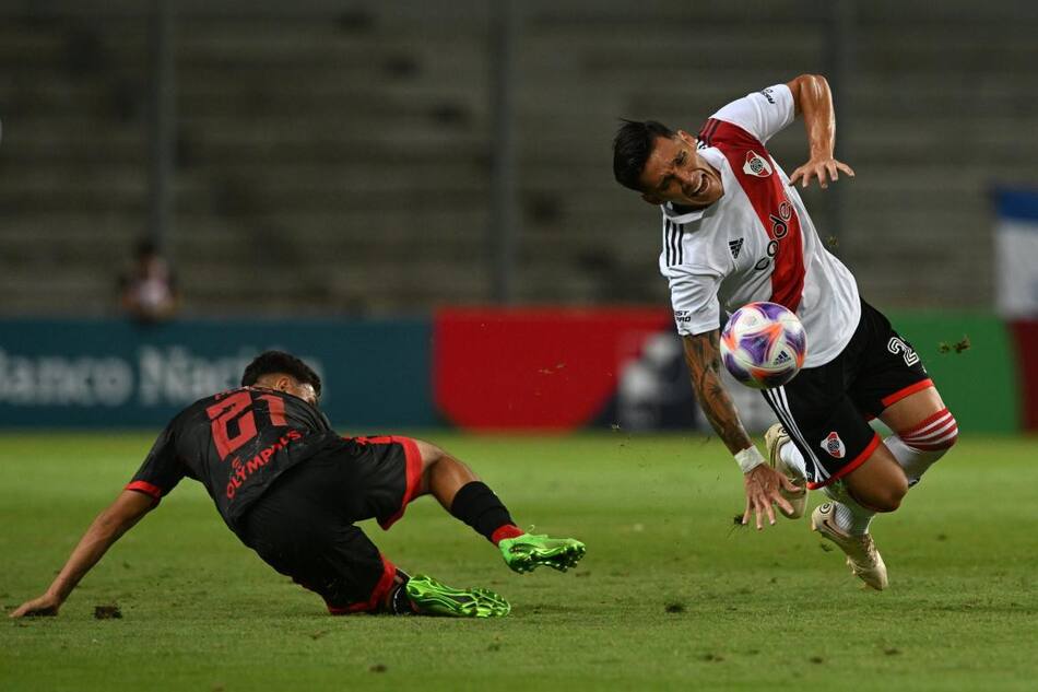 Lesión de Matías Kranevitter.