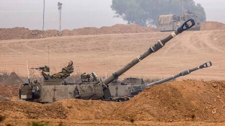 Ofensiva de Israel en la Franja de Gaza. Foto: EFE.