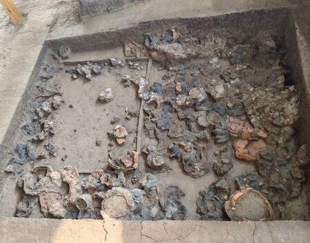 Descubren en China una tumba de 5.000 años. Foto: X / @PDChina.