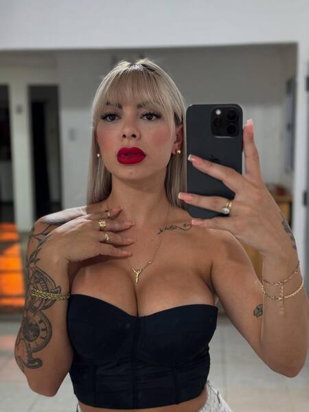 La presunta nueva novia de L-Gante. Foto: Instagram/_clericuzio_