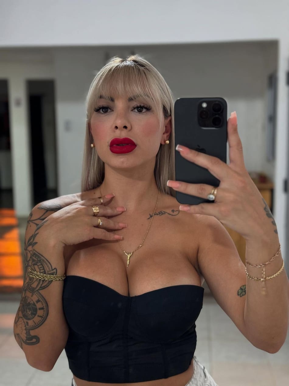 La presunta nueva novia de L-Gante. Foto: Instagram/_clericuzio_