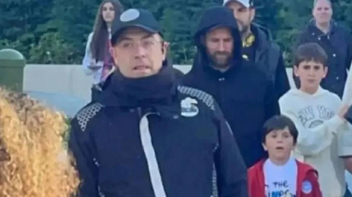 Lionel Messi en Euro Disney, foto redes sociales