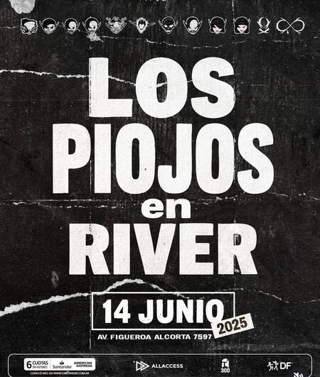 Los Piojos anunciaron su show de despedida. Foto: Instagram.