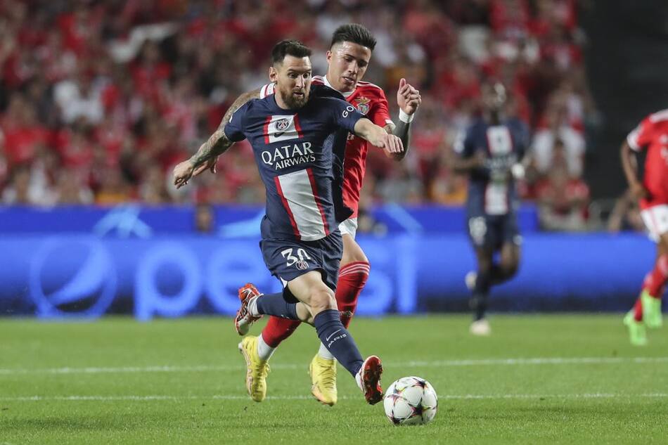Champions League, Benfica vs. PSG. Foto: EFE.