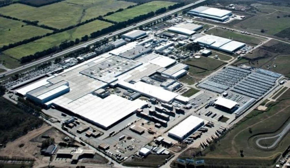 Predio Toyota en Zárate, provincia de Buenos Aires, foto Toyota