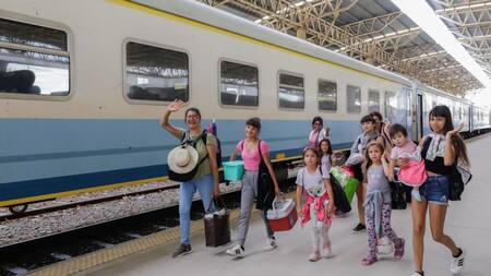 El turismo en tren creció con fuerza. Foto: Ministerio de Transporte