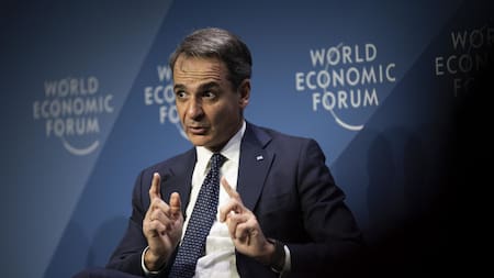 Kyriakos Mitsotakis, primer ministro de Grecia. Foto: EFE.