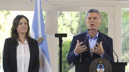 Carolina Stanley y Mauricio Macri, NA