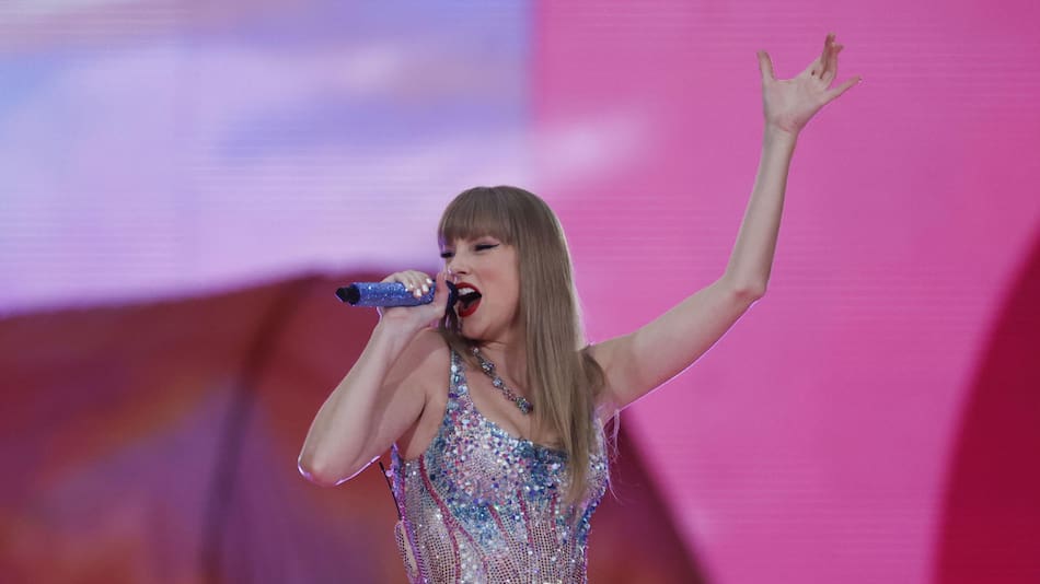 Taylor Swift en Madrid. Foto: EFE
