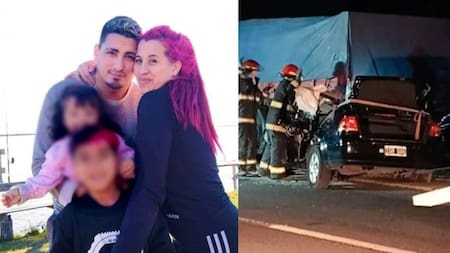 Trágico accidente en Gualeguaychú. Foto: Gentileza Diario El Norte.