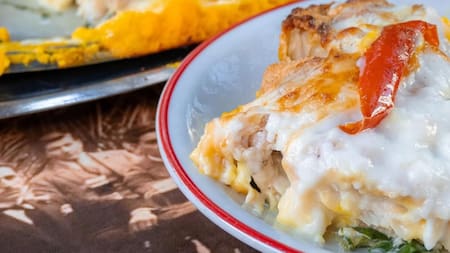 Lasaña de verduras. Foto: Instagram @baralemandevoto