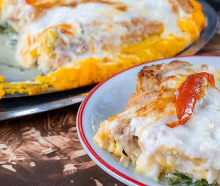 Lasaña de verduras. Foto: Instagram @baralemandevoto
