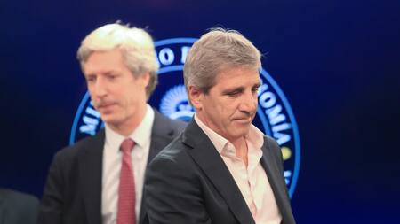 Ministro Luis Caputo. Foto: NA