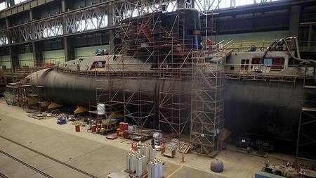 Submarino ARA San Juan - Reparación