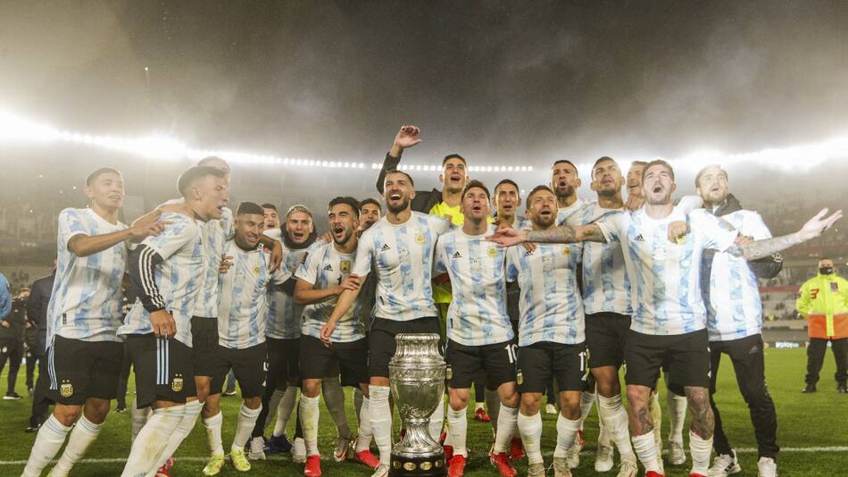 La Selección Argentina irá en búsqueda del bicampeonato. Foto: NA