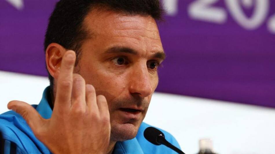 Lionel Scaloni, técnico de la Selección Argentina. Foto: NA