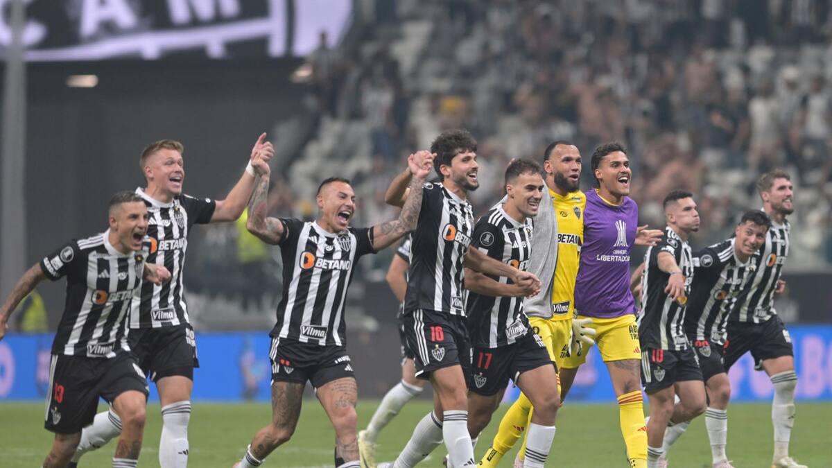 Copa Libertadores, Atlético Mineiro vs. Fluminense. Foto: EFE.