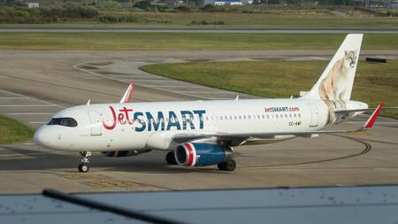 JetSMART, aerolinea. Foto: EFE.