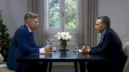 Entrevista de Fantino a Mauricio Macri