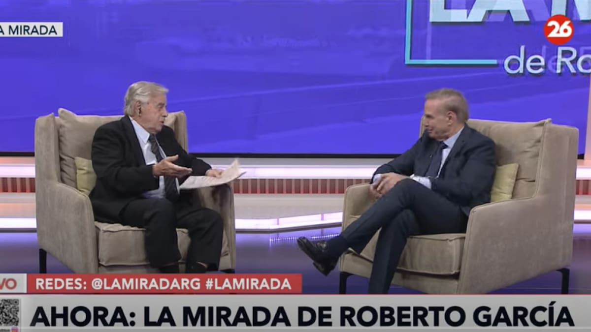 Miguel Ángel Pichetto en La Mirada. Foto: captura de video.