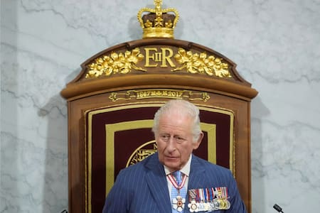 Visita del Rey Carlos III de Reino Unido a Canadá. Foto: REUTERS.