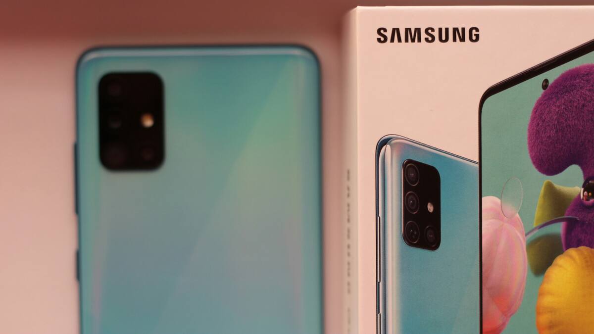 Samsung; celular. Foto: Unsplash