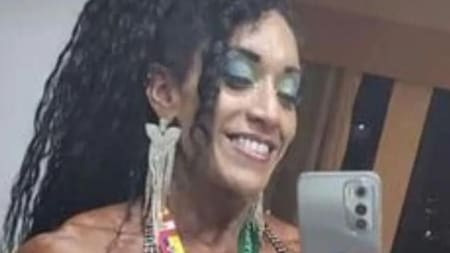 Johana Colla, fisicoculturista argentina que falleció en Brasil. Foto: facebook.com/DanielaYaelColla