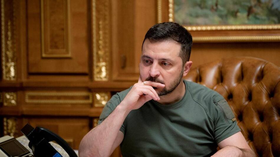 "Mientras tengan misiles, no se calmarán": Zelenski advirtió una nueva ofensiva rusa. Foto: Reuters.
