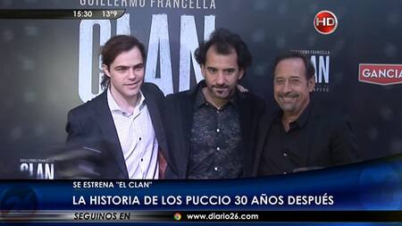 El Clan: los protagonistas hablan con Canal 26