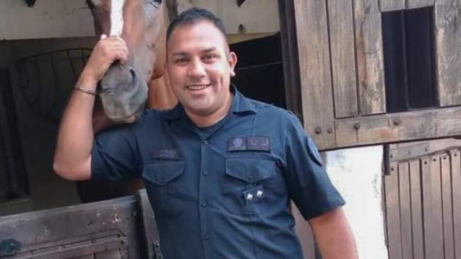 El policía de la Ciudad Juan Pablo Roldán, asesinado por el paciente psiquiátrico Rodrigo Roza