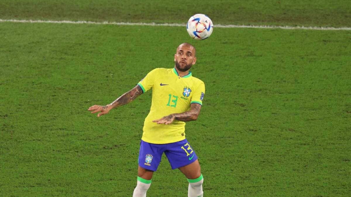 Dani Alves. Foto: Reuters.