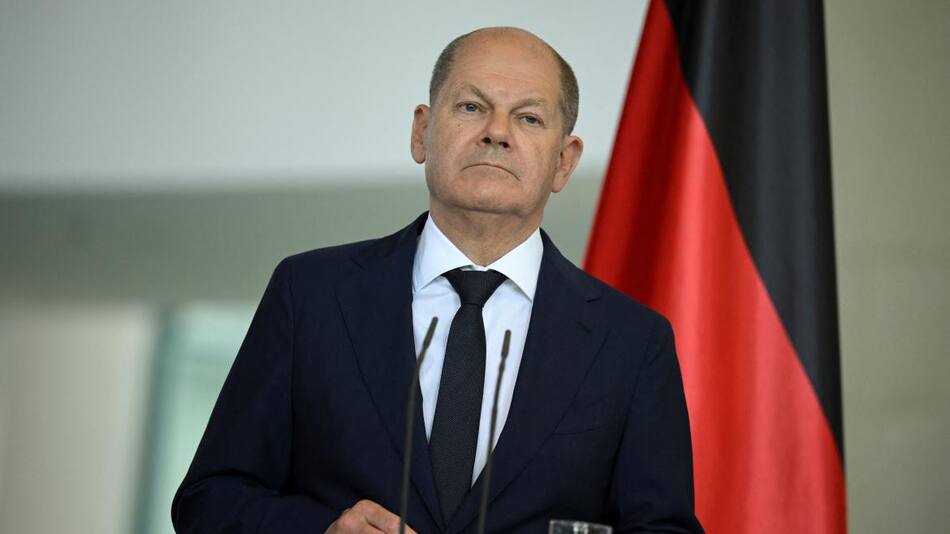 Olaf Scholz, canciller de Alemania. Foto: Reuters.
