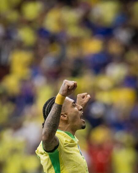 Raphinha; Selección de Brasil. Foto: Instagram/@raphinha.