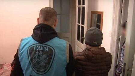 El prostíbulo quedaba en Suipacha al 600. Foto: NA.