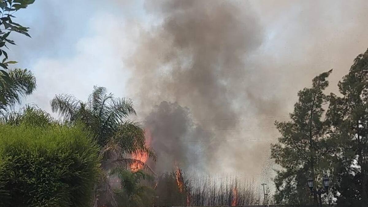 Incendio en Canning