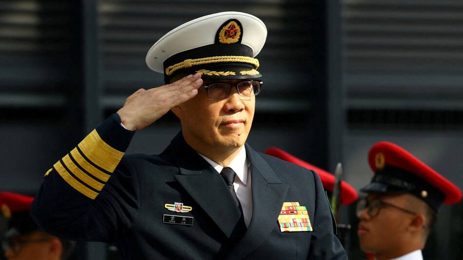 El ministro chino de Defensa, Dong Jun. Foto: Reuters/Edgar Su.