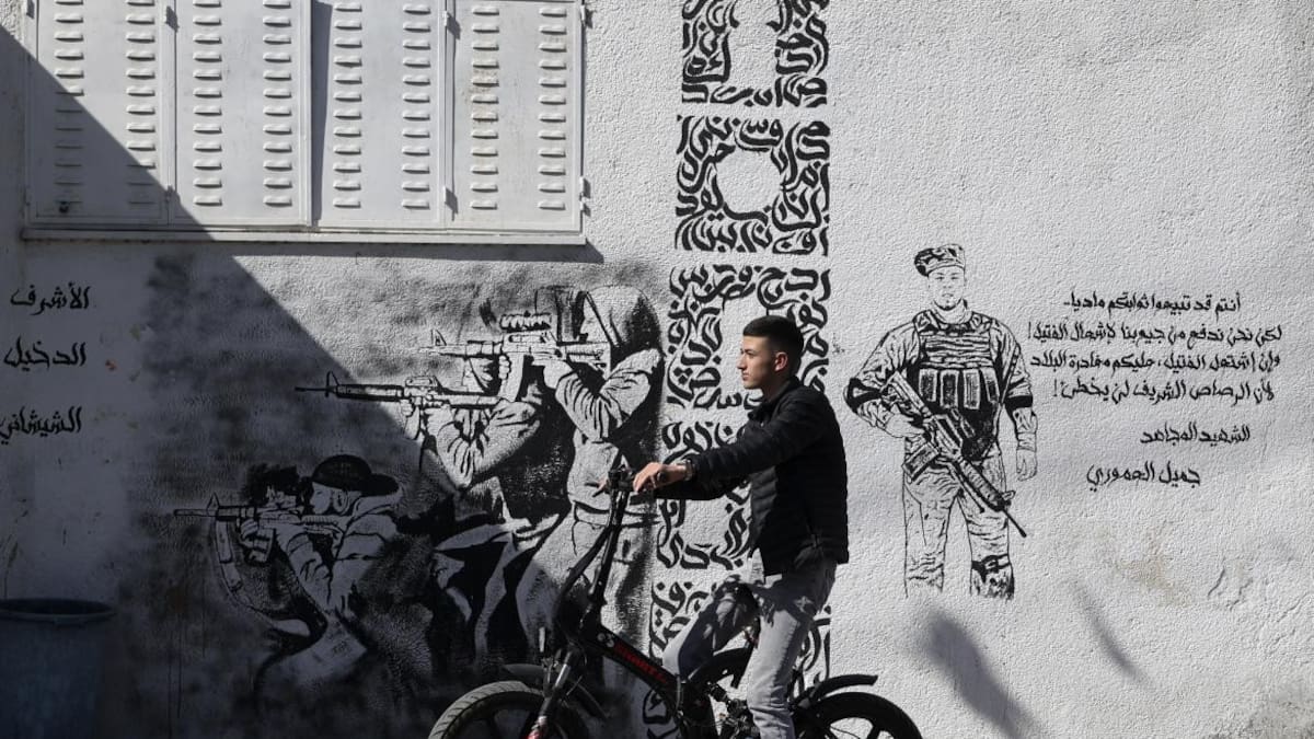 Tropas israelíes mataron hoy a tiros a tres palestinos. Foto: Télam