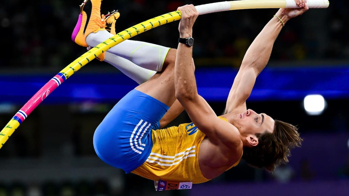 Nuevo récord mundial de Armand Duplantis en salto con garrocha.