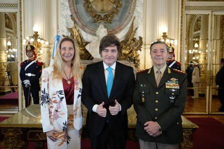Carlos Presti juró como nuevo ministro de Defensa.