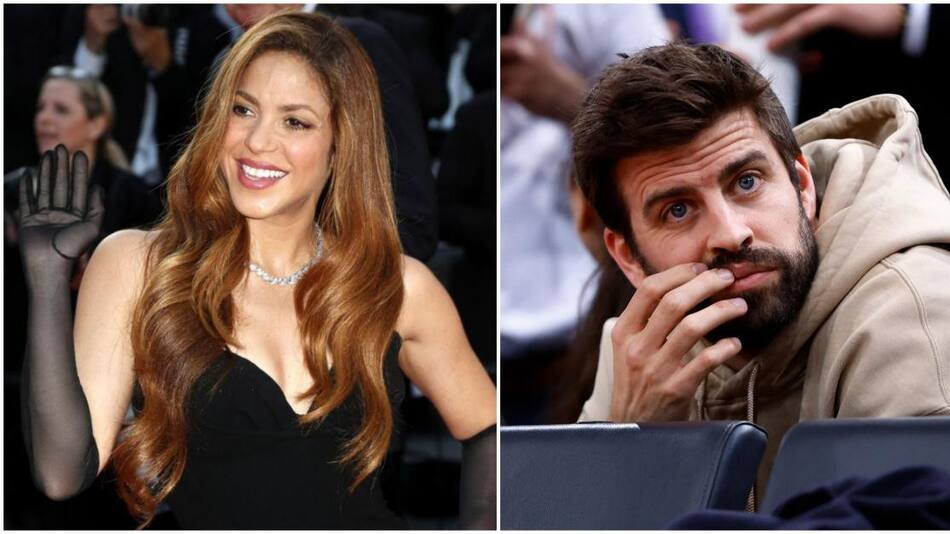 Shakira y Gerard Piqué. Foto: EFE - Reuters.
